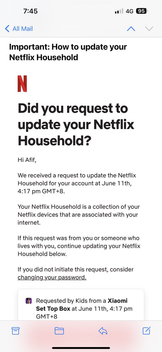 They did it, they made me cancel Netflix by forcing us to “update” my household every damn day