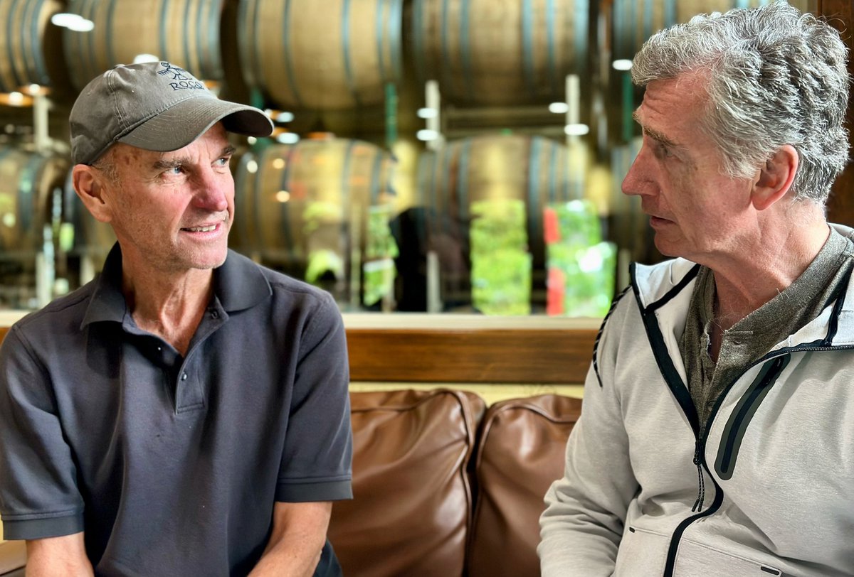 We had the privilege of sitting down with #ORwine pioneer Rollin Soles <a href="/ROCOWinery/">ROCO Winery</a> He’s that rare combination of extremely knowledgeable with decades of experience, but still just as curious and open-minded as when he was at the beginning of his wine journey🍷#wine #winelover
