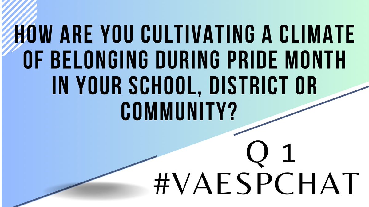 DrHopeW's tweet image. Let&apos;s talk 🏳️‍🌈 #VAESPChat