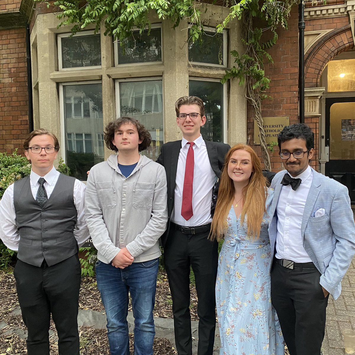 cardiffcathchap's tweet photo. Delighted to announce our new CathSoc committee to take us forward into the new academic year. You will find us at the Catholic Chaplaincy during freshers week; look out for us there! https://t.co/f0Epy5HJBZ