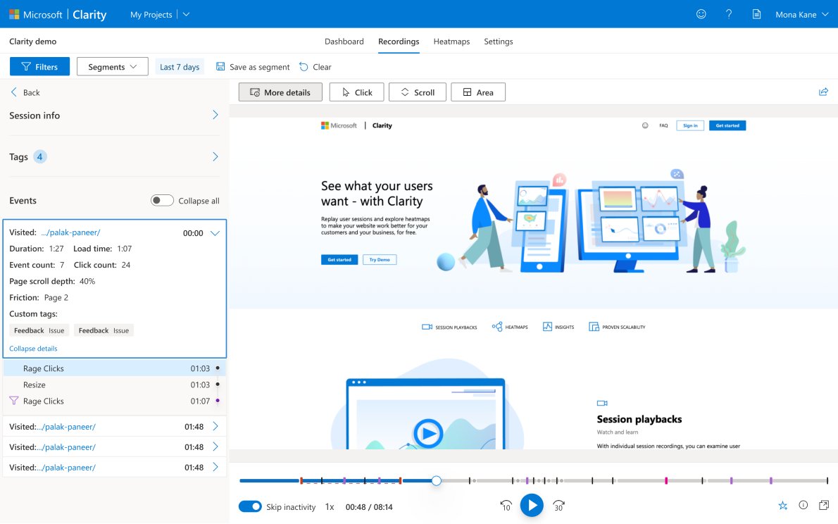 dannypostma's tweet photo. Did you know Microsoft has a FREE competitor for Hotjar? 🤯

And it's actually good too!

https://t.co/7t89VrFJIp https://t.co/atRrApWnyR