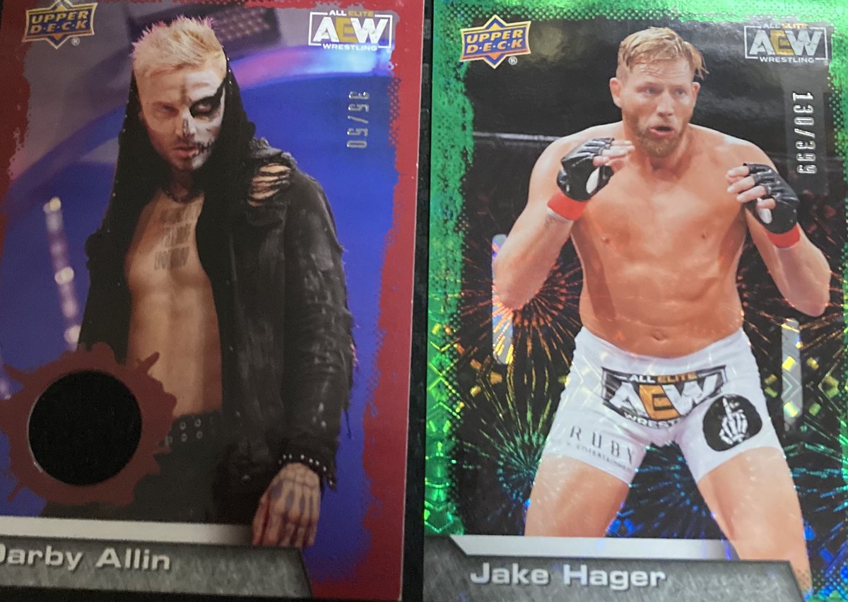 Sage on Twitter "Aew stuff I got for my birthday! (Plus a Christian