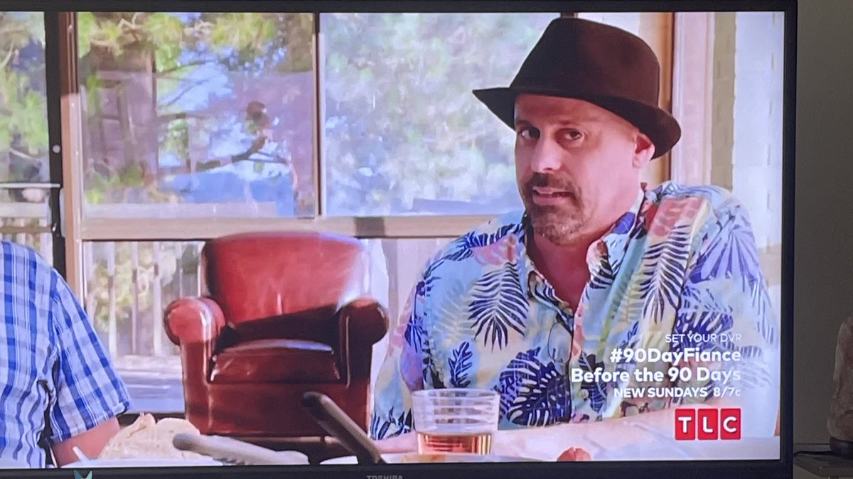 I really didn’t think Gino could look any dumber with his ugly hat collection, yet here he is. Proving me wrong. 

#90DayFiance 
#BeforeThe90Days