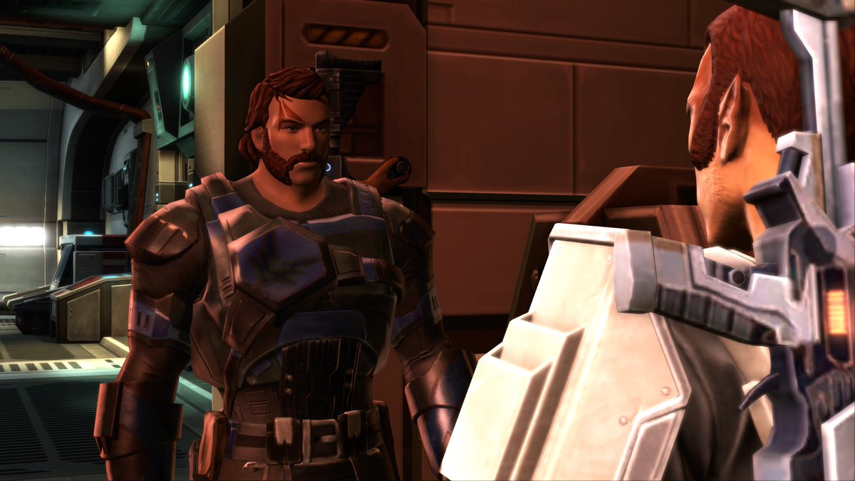 mordorgeist's tweet photo. The #SWTOR Companion #SpaceBarbie is Strong in this one! Kreig Von'Bismark, my Huttball loving Trooper on #Malgus... Who Got Next? I have a good idea for Tanno Vik when I pick him yp!
#SWTORRP https://t.co/R6xXUjYTgR