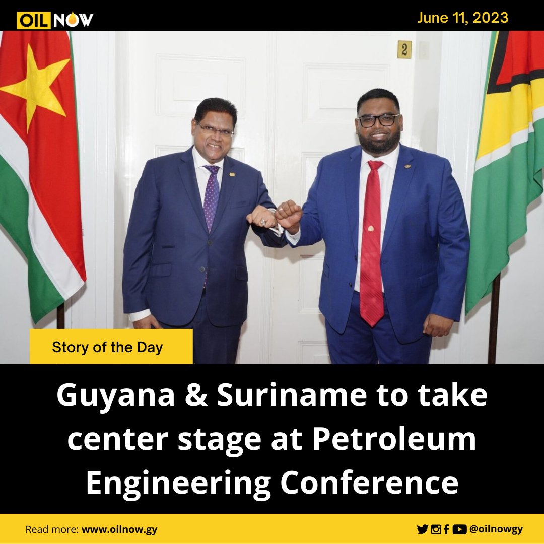 Read more: oilnow.gy/featured/new-e…
#storyoftheday #Guyana #Suriname #energy #oilandgas