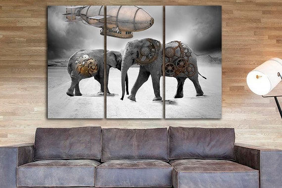 4YOUcanvas's tweet image. Steam punk wall art Robot prints Mechanism canvas etsy.me/422bMNs #steampunkwallart #robotprints #mechanismcanvas #elephantdécor @etsymktgtool