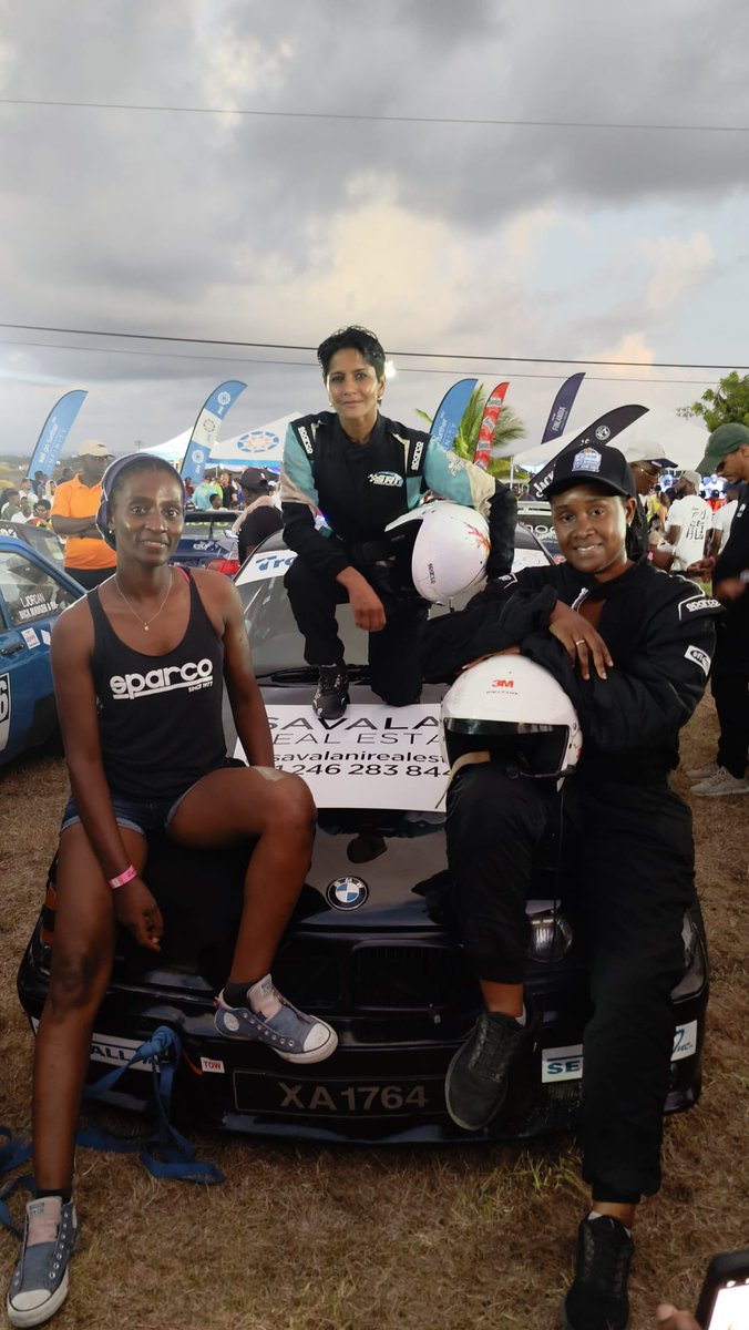 We finally did it....An All female Team composing of Female Driver Co driver and Mechanic is an official finisher of Sol Rally 2023...The Blood Sweat and Tears was worth it....