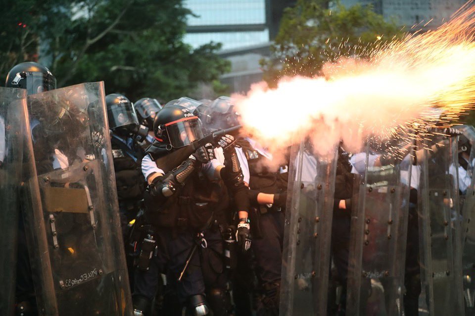 2019.6.12 Hong Kong #PoliceBrutality