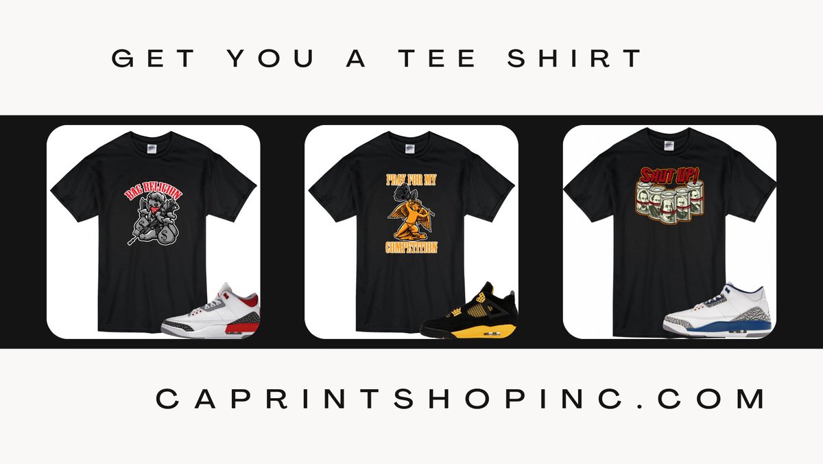Caprintshopinc1's tweet photo. @nelsonepega Get you a hustle tee shirt from us https://t.co/3qQXE0AU2B