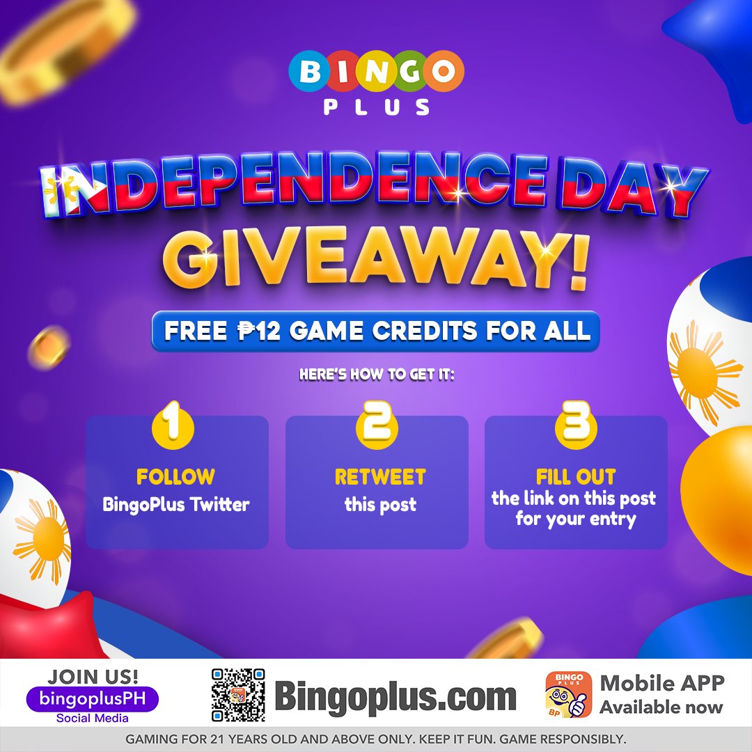 Lahat ng malaya, taas kamay! Oh ito pa free credits ni BingBing, naku ewan ko na lang kung hindi ka pa makakuha nito.

Sundin lamang ang mechanics para mag qualify 😍

bit.ly/3qGQ1pc