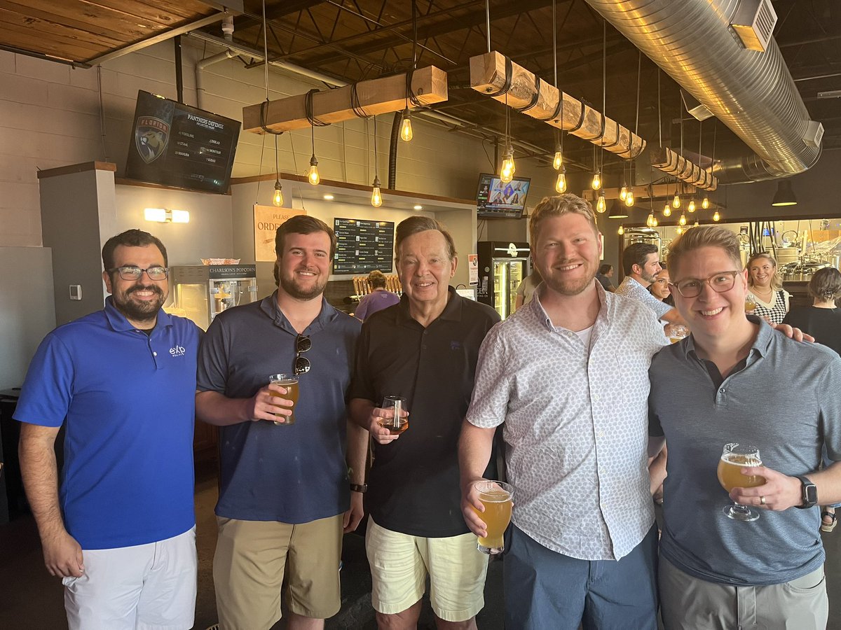 DeltaChiKState's tweet photo. We had a great time at our alumni happy hour last week at Rockcreek Brewery! https://t.co/zXm3eR3W59