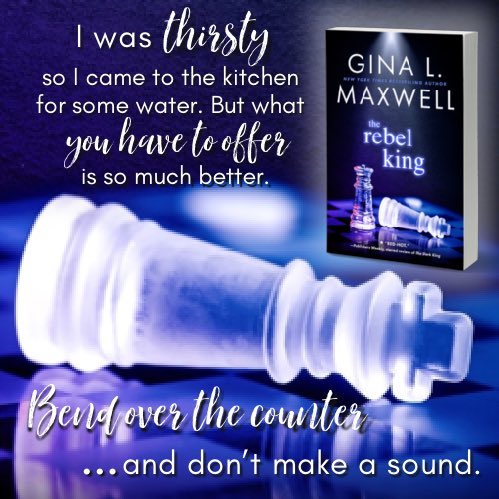 Are you ready for THE REBEL KING? 💙♟️💙 Tiernan and Fiona are positively explosive in this book! 🧨 Make sure you pre-order so you have your copy on July 25th! 📖 linktr.ee/ginalmaxwell Which of the 3 Verran brothers do you think will be your favorite deviant king? 😈😈😈