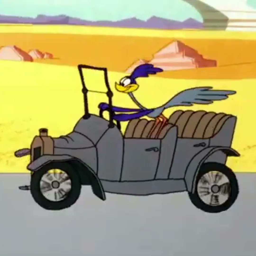 Road_Runner1949's tweet photo. Day 478 BEEP BEEP I bet you all didn't know I could drive. I can and I must say as much different than running.

#RoadRunnerLooneyTunes
#LooneyTunesRoadRunner
#Road_Runner1949
#daily
#DailyDose
#DailyDoseofRoadRunner
#Day478 https://t.co/kBADeHa0ex