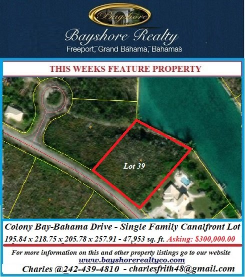 This Canalfront Estate Vacant property offering 205 feet on the Canal, 257 feet deep &amp; 195 feet on the street. In a high-end neighborhood.