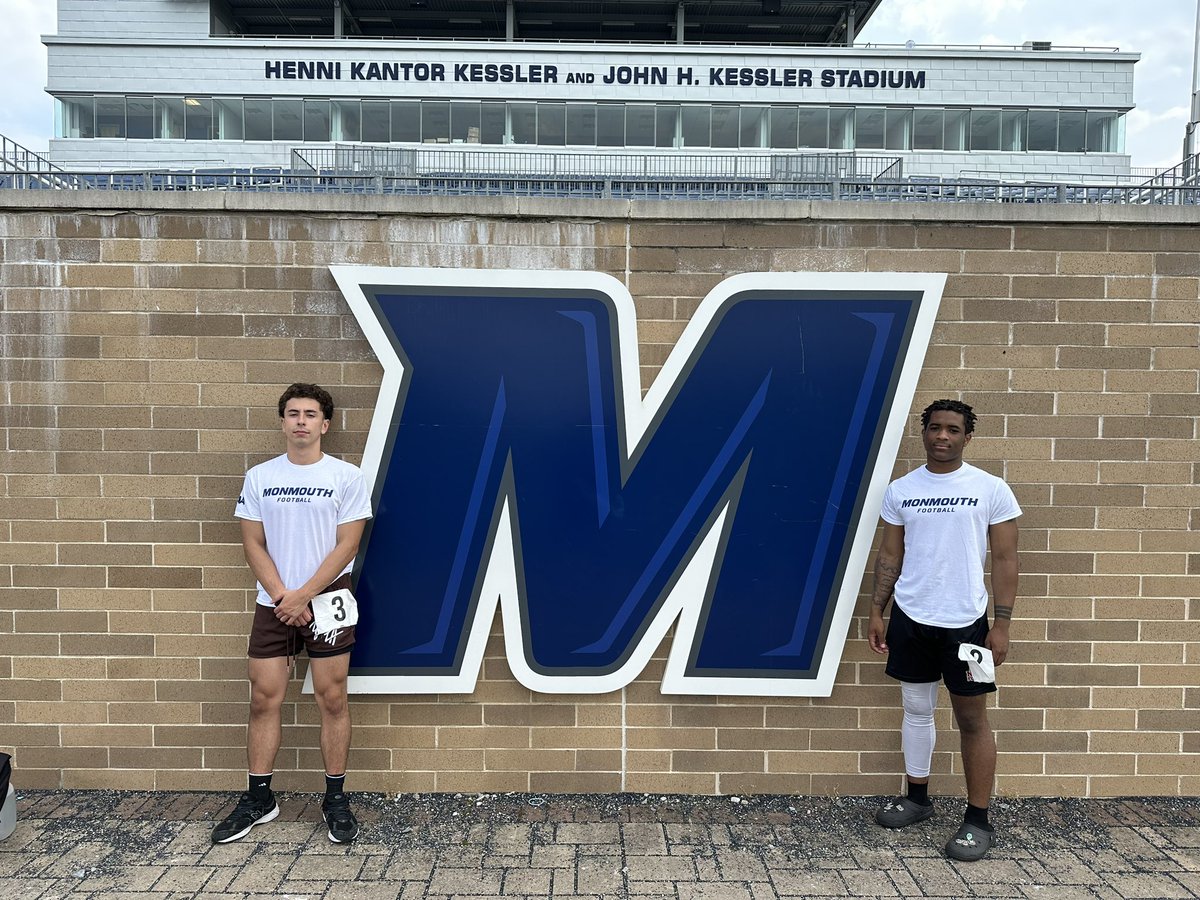 @DedeSylvestre  @monmouthu @MUHawksFB  Thank you for the opportunity to compete and better myself ‼️❤️☝🏻