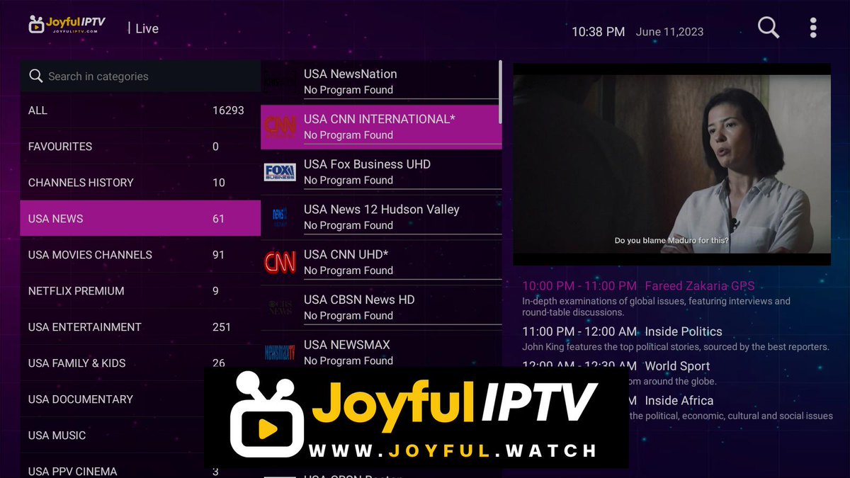 Mohamed87558300's tweet image. Stream all US news channels, including CNN, with a real-time streaming service. #NewsOnDemand #RealTimeStreaming #CNN