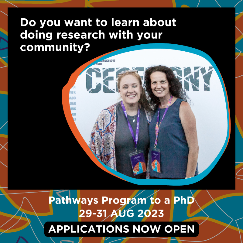 Are you working in the health and human services industry and looking for a change or a new challenge? Then this three-day intensive Pathways Program to a PhD is for you. Apply now 🖱️ rb.gy/5eb99
#IndigenousHealth #ResearchforMob
