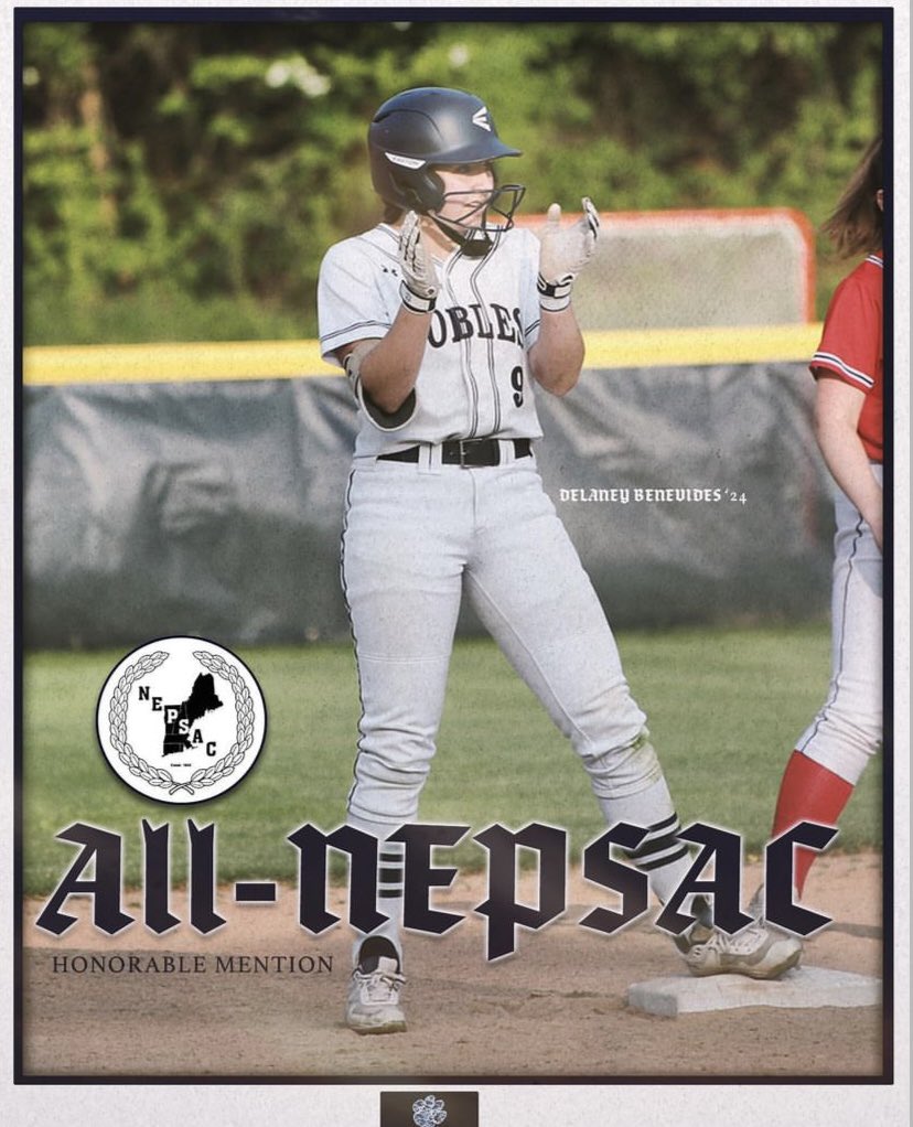 Delaney Benevides (@delaneybenevid1) on Twitter photo Sad to end a great junior season with <a href="/NoblesSoftball/">Nobles Softball</a>! I’m grateful to have been named to the All-ISL First Team, All-Big East Tournament Team, and All-NEPSAC Honorable Mention! <a href="/KPPrideSoftball/">KP Pride Softball</a> <a href="/mitsoftball/">MIT Softball</a> Sad to end a great junior season with <a href="/NoblesSoftball/">Nobles Softball</a>! I’m grateful to have been named to the All-ISL First Team, All-Big East Tournament Team, and All-NEPSAC Honorable Mention! <a href="/KPPrideSoftball/">KP Pride Softball</a> <a href="/mitsoftball/">MIT Softball</a>