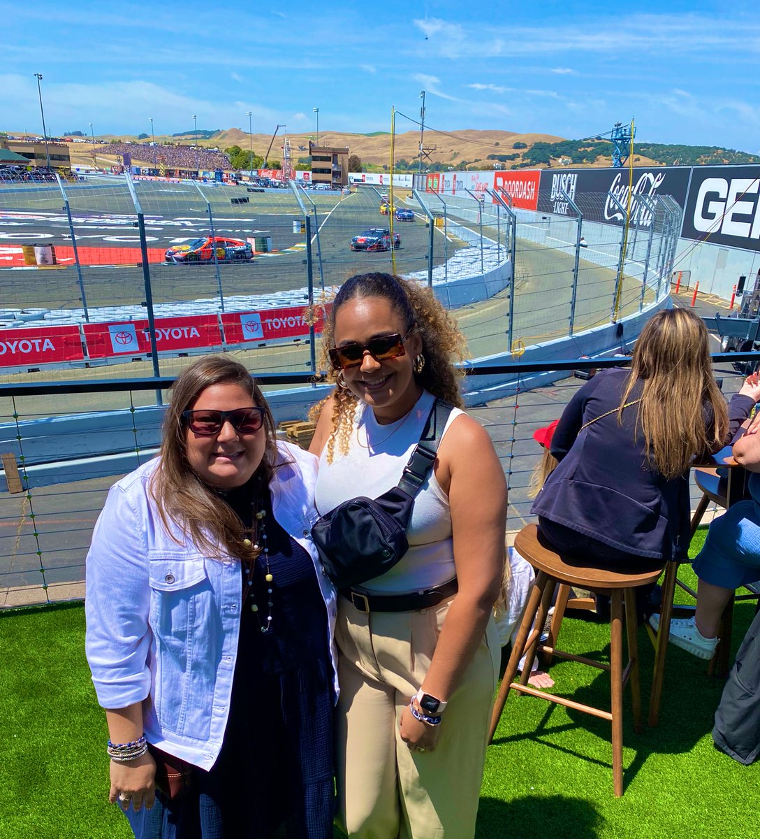 Faynesamantha's tweet photo. Attended my first @NASCAR event today at @RaceSonoma - So much fun! 🏁🚘 #Nascar75 #Turn11 https://t.co/ACv4v23VJn