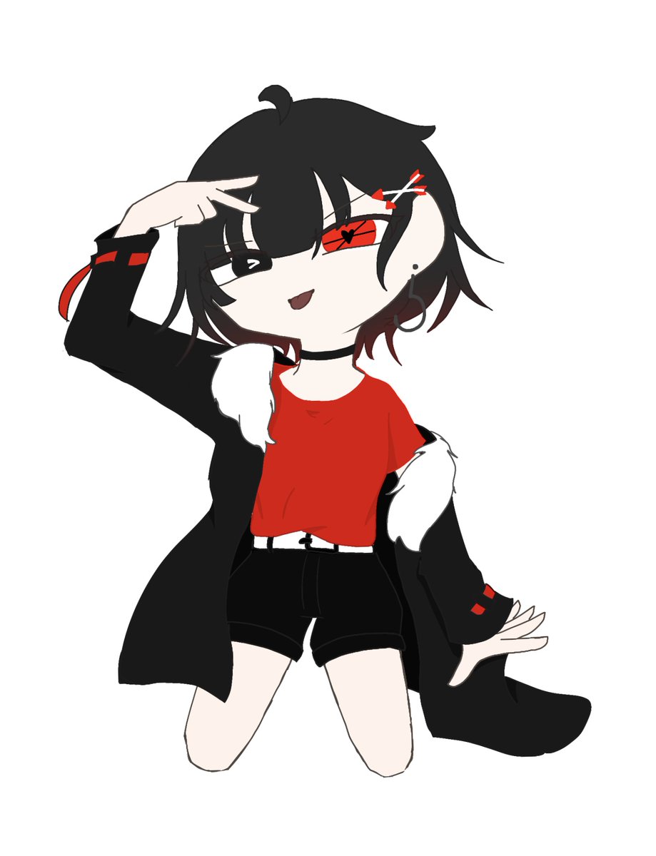 ウルフ髪ホワハピちゃん＋謎衣装
二時間クオにしては頑張った…希ガス

#まれまれ女子