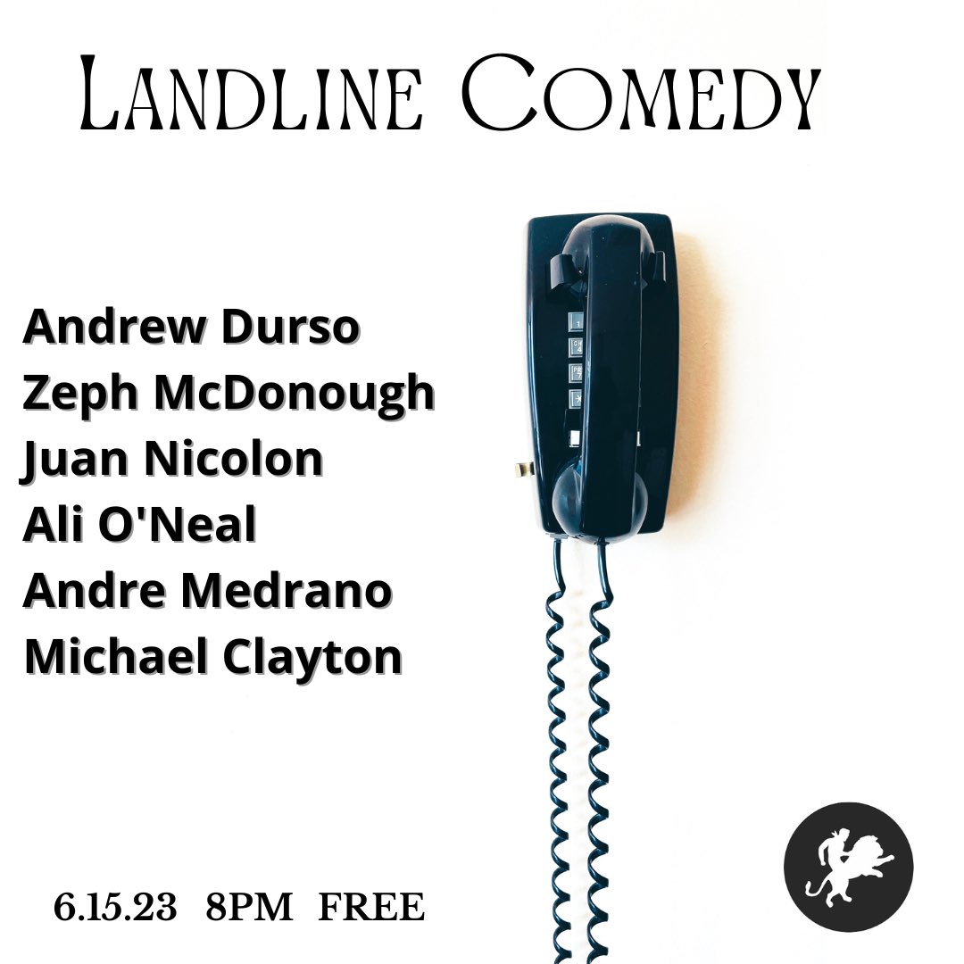 Free comedy show @WildEastBrewing this week featuring ClaytonComedy @andrew_durso Ali O’Neal, Juan Nicolon, & Zeph McDonough!