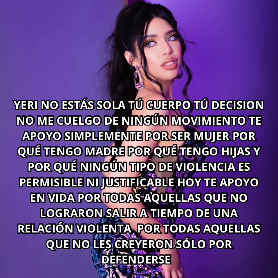 PurpleGirl_JM's tweet photo. @yerimua Las pruebas ante un juez, no le debes nada a nadie. NO MUESTRES EL VIDEO. NO CAIGAS EN PROVOCACIONES.
#YeriNoEstasSola
#prodecision https://t.co/Ul5L7odXRy