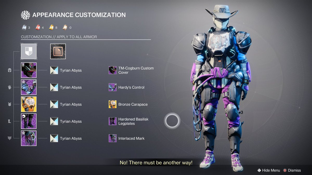AmbiguousBowl's tweet photo. My Cowgirl looks, along with my Legionaire Warlock, and my Regal Zero Hunter #Destiny2 #DrownInTheDrip https://t.co/WWJvYK5eO7