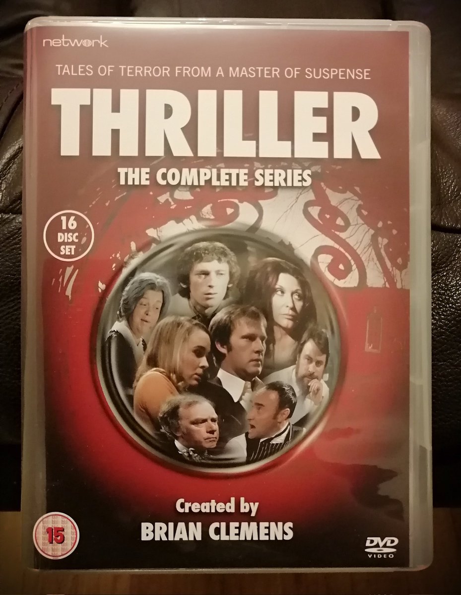 Time to re-watch this great gem from the beginning. 😁

#thriller #brianclemens #lauriejohnson #anthologytvseries #networkdvd #networkonair