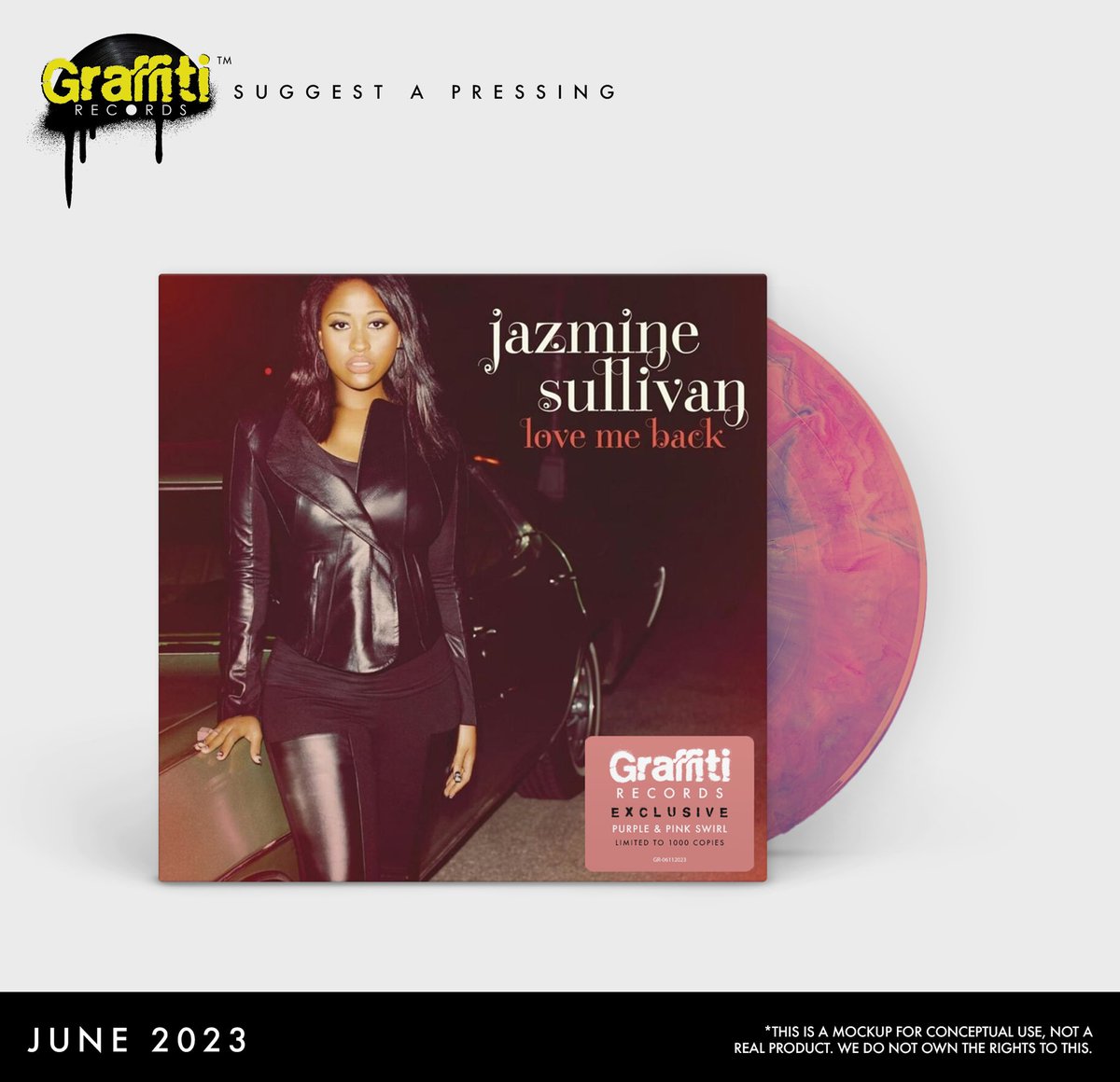 SUGGEST A PRESSING:
Jazmine Sullivan - Love Me Back vinyl.

#jazminesullivan #lovemeback #vinyl #SuggestAPressing @jsullivanmusic