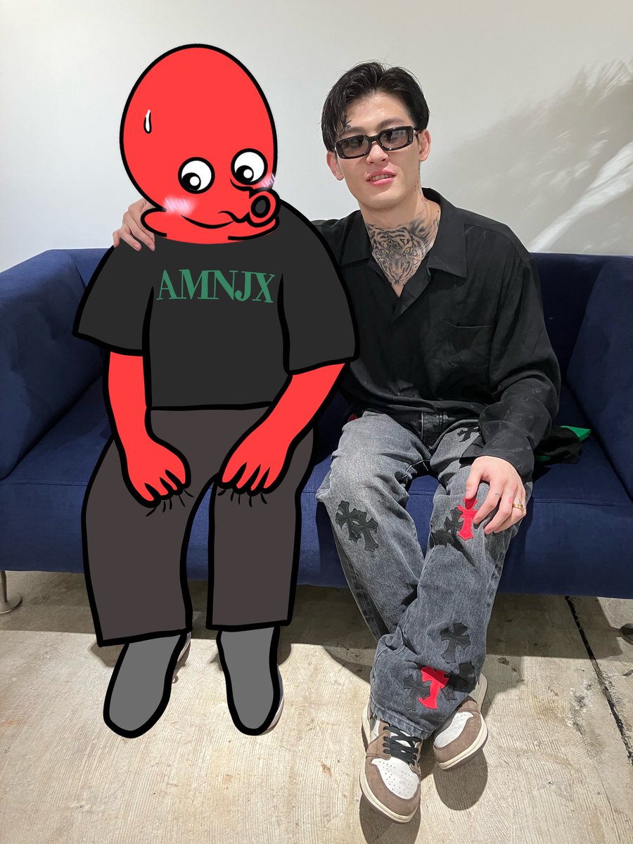 昨日は平本蓮選手のPOPUPにお邪魔してきました。 肩を組まれた瞬間、僕