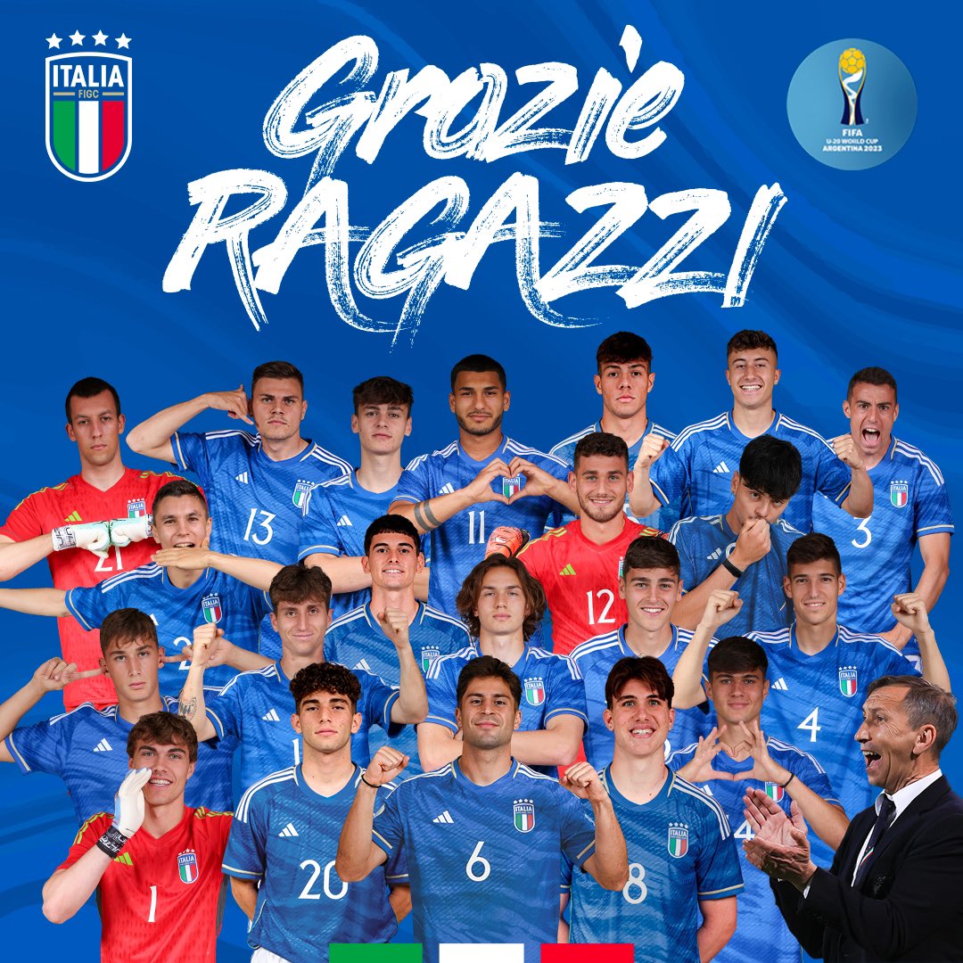 Fue a jornada muy triste. Quería ver al futuro de Italia salir campeona en el país que eligió mio bisnonno quando è fuggito dalla Seconda Guerra Mondiale. Il futuro è luminoso, siamo in buone mani.ti amo Casadei