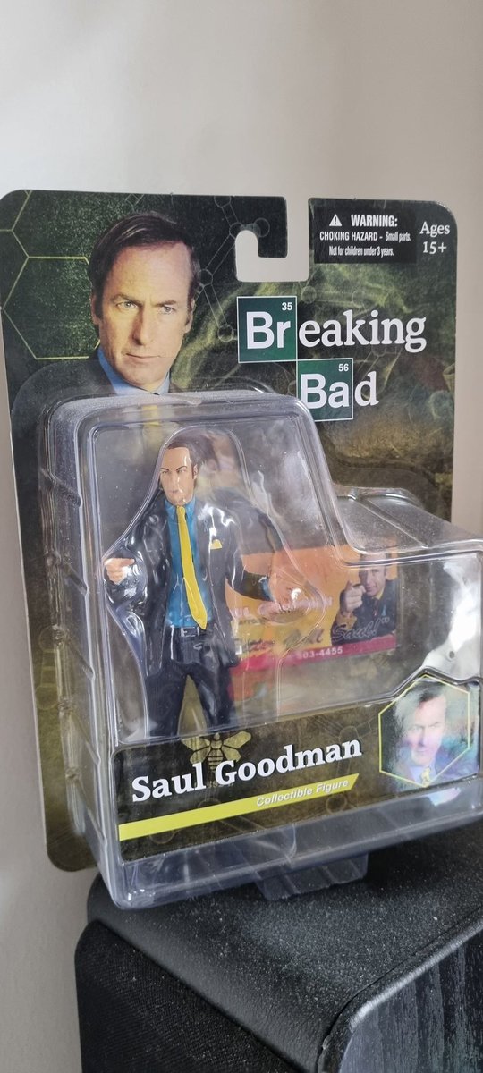 If Gwen opened my Saul Goodman figure I would never forgive her