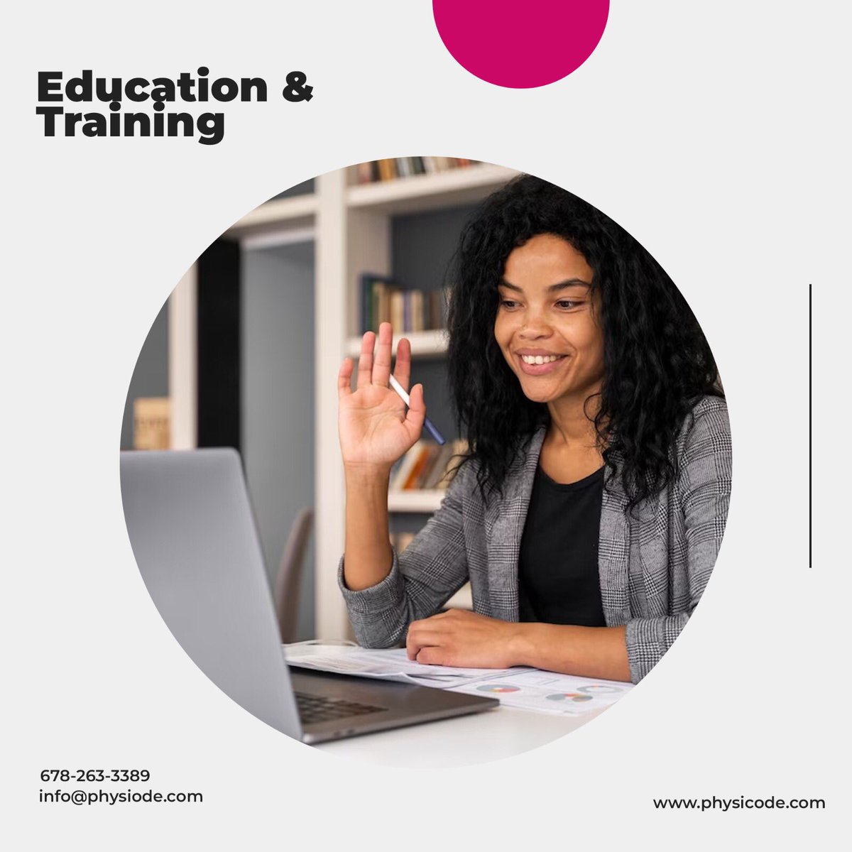 Our educators are industry experts who hold multiple coding certifications to educate on many healthcare topics. We offer customized training to meet your staffing needs.
PhysiCode offers onsite training and/or web-based training for your convenience.
.
#medicalcoding #education