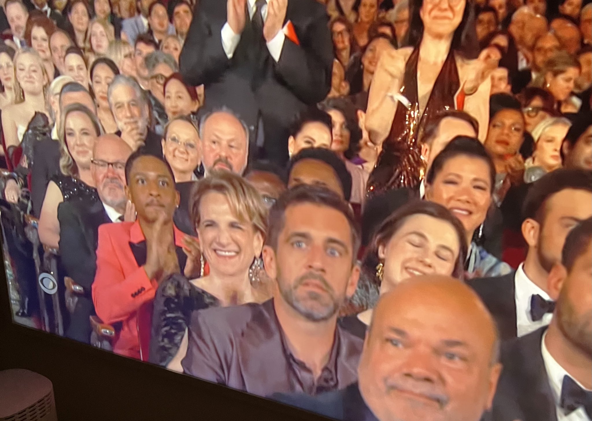 Chris C on Twitter "Aaron Rodgers at the Tony Awards? Aaron Rodgers at