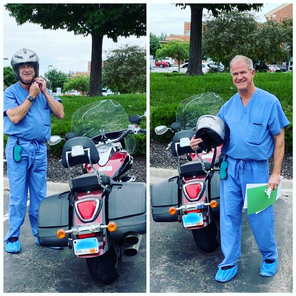 There's something to be said for my short motorcycle ride to the clinic. I believe the term is 'wind therapy.'

On nice days, it's great to be able to hit the open road before a busy day of surgery or seeing patients.

What do you do to enjoy the great outdoors?

#cosmeticsurgeon