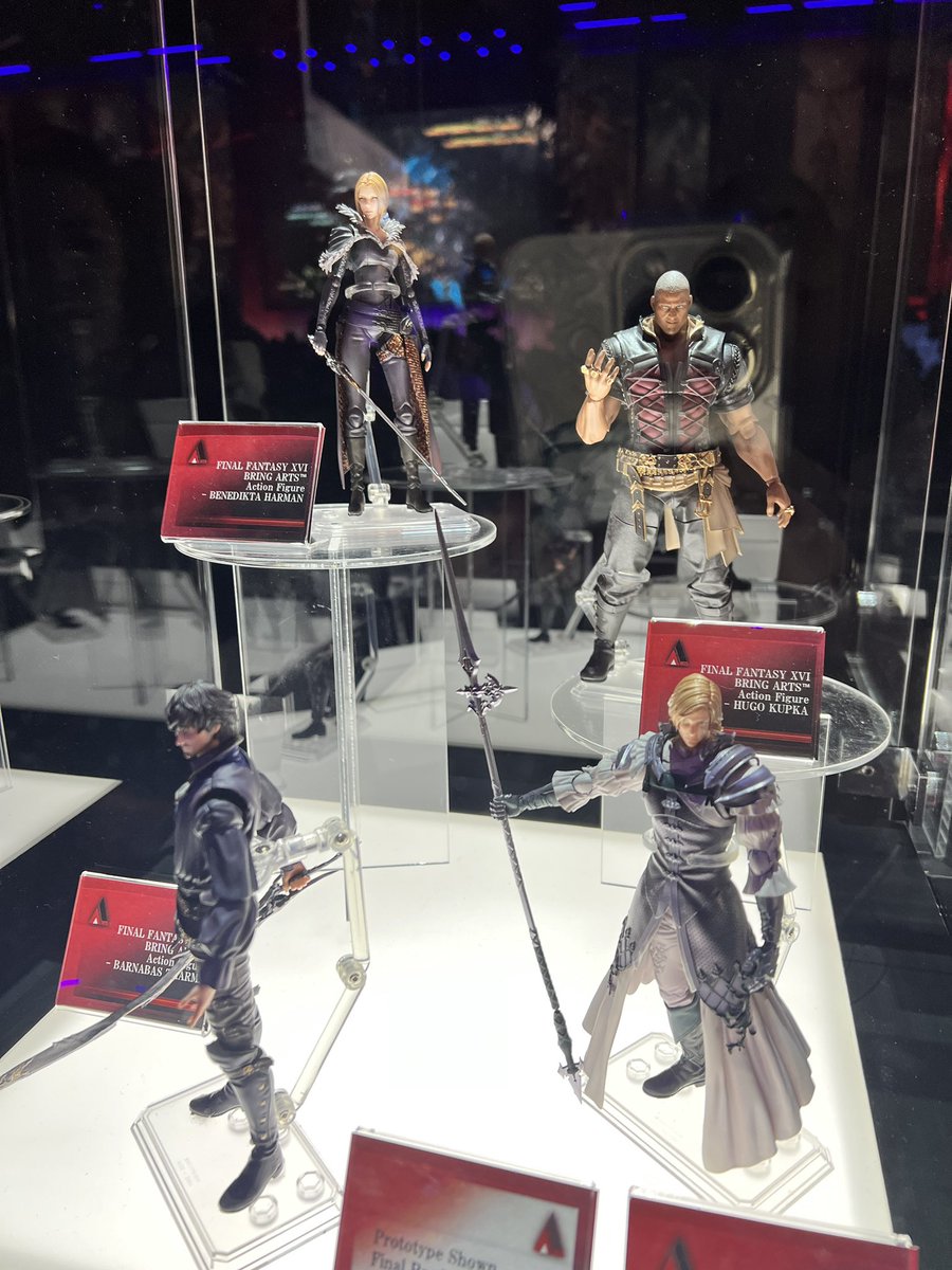 New Final Fantasy XVI Bring Arts figurines for all the Dominants