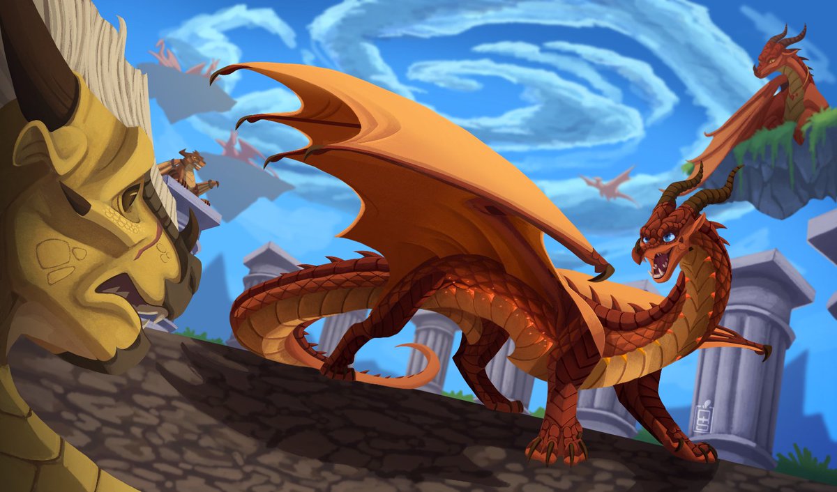 Queen's Champion Peril from Wings of Fire