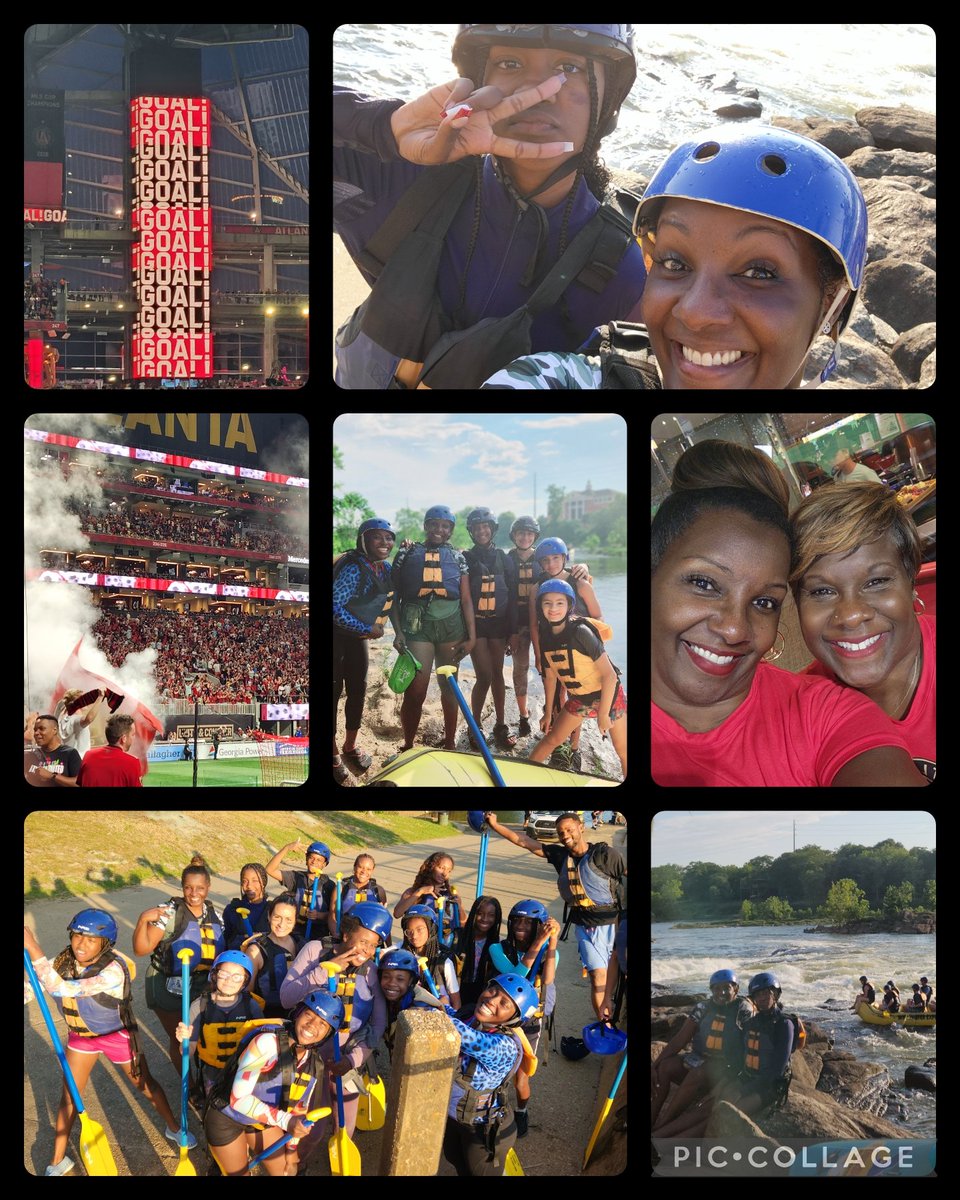 CynthiaSJewell's tweet photo. My self-care consisted of spending time with family and rafting down the Chattahoochee River with close friends! #FitLeaders take time for yourself, too! I know I will be super sore tomorrow, but tonight, I am on top of the world! #FitLeaders #SelfCare #NeverBeenAverage https://t.co/4vdyugxVnB