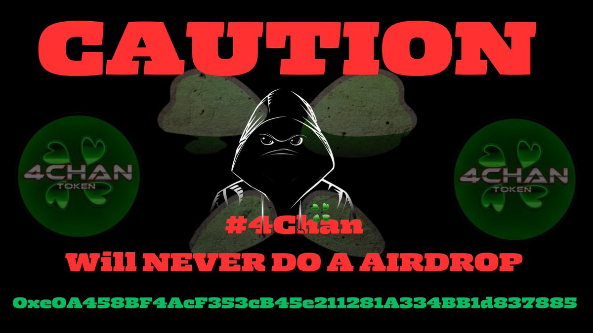 #4chantoken #4chan NO #4chan #Airdrops