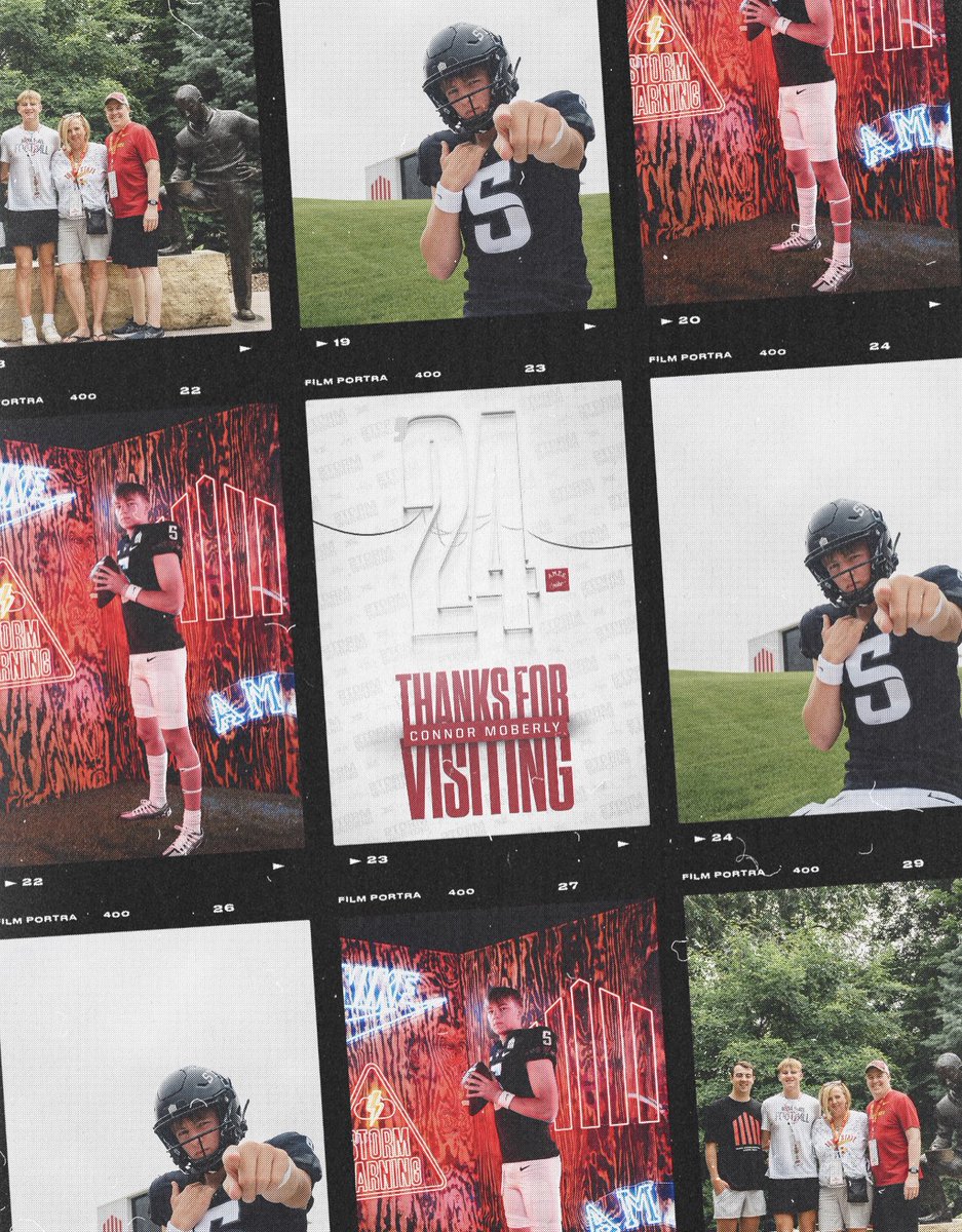 connor_moberly's tweet image. Had an amazing OV🌪️🌪️
Thank you for hosting my family and I! @CoachNateISU @DerekHoodjer @ISUMattCampbell