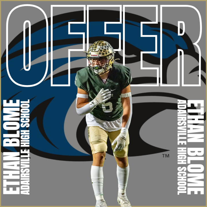 <a href="/EthanBlome6/">Ethan Blome</a> Picks up an offer from <a href="/Shorter_FB/">Shorter Hawks Football</a> <a href="/coachmorrison58/">Zach Morrison</a> <a href="/AHSTigerFB/">AHS Tiger Football</a>