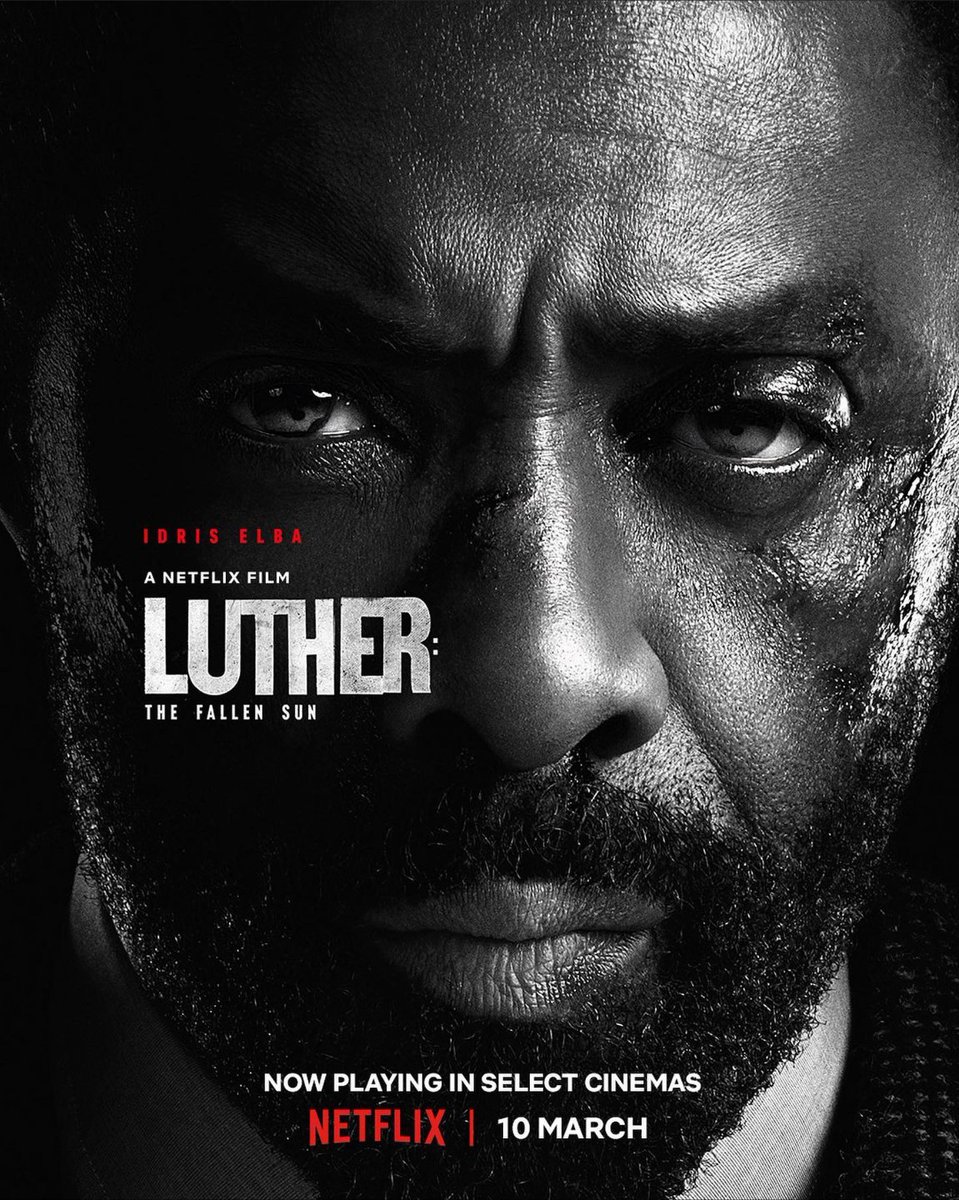 @netflix #LutherTheFallenSun was a fantastic watch. As a fan of the series, the film stayed true. Played a lot like the new Batman film. #IdrisElba and #AndySerkis just carried the film through. Must see for violent crime investigative thrillers!