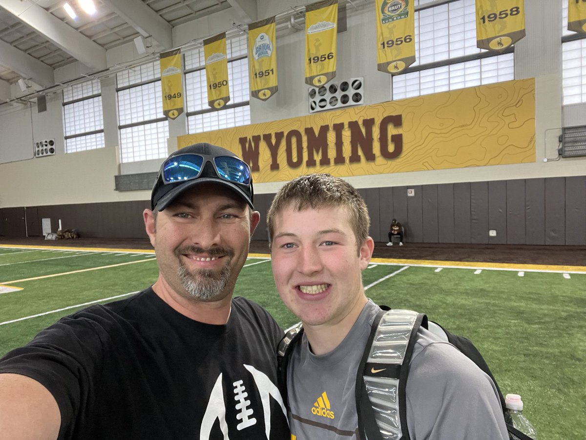Jackson Daum (@jackson_daum) on Twitter photo Had a great time at the <a href="/wyo_football/">Wyoming Cowboy Football</a> camp! Can’t wait to be back! <a href="/CoachABohl/">Aaron Bohl</a> <a href="/CoachCBohl/">Coach Craig Bohl</a> <a href="/SwedeStrength/">Swede S & C</a> Had a great time at the <a href="/wyo_football/">Wyoming Cowboy Football</a> camp! Can’t wait to be back! <a href="/CoachABohl/">Aaron Bohl</a> <a href="/CoachCBohl/">Coach Craig Bohl</a> <a href="/SwedeStrength/">Swede S & C</a>