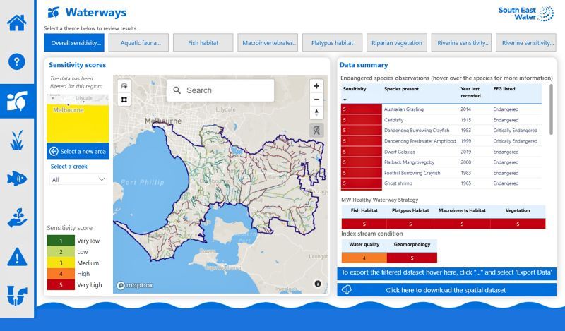 #Mapping in #PowerBI can be a challenge... I'm excited to present at our next #PowerBI4Enviro's session on the South East Water #Environmental mapping tool in #PowerBI - if you're keen to see a practical mapping example then please come along: meetup.com/en-AU/powerbi4…