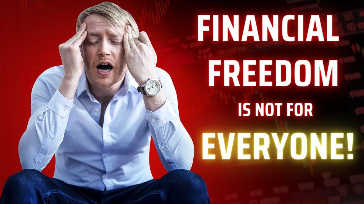 Why financial freedom is not for everyone? Do you know the reasons? 

#financialfreedom #passiveincome #financialindependentretireearly #financialindependent #sgfiremovement