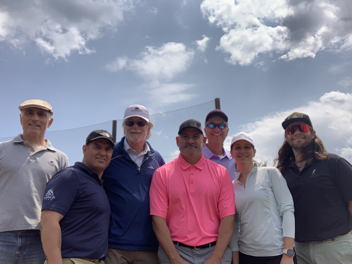 This weekend we wrapped up our first PGA Hope session ⁦⁦⁦@BerkshireValley⁩ So much fun laughing and figuring out the game with these fine veterans.  Proud to be a part of this program with the ⁦@NJGF⁩ and ⁦@NJPGA⁩ #golfisfun #growthegame