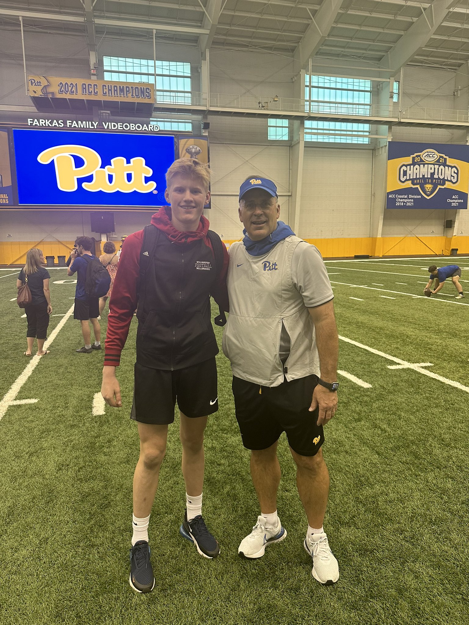Connor Poole on Twitter: “Had a great time at the Pitt Specialist camp