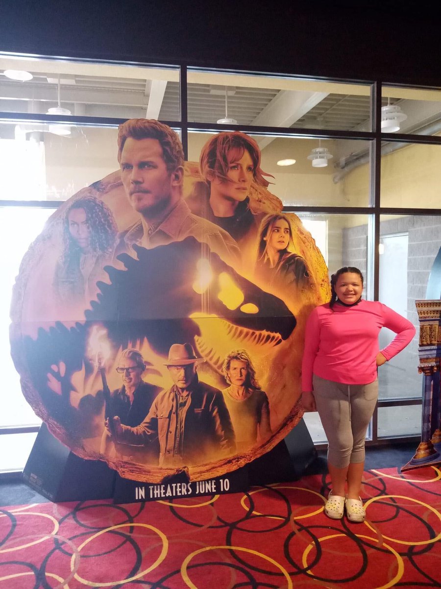 'We're racing toward the extinction of our species. We not only lack dominion over nature, we're subordinate to it.'

I year of Jurassic World: Dominion (2022) 🦖 Seeing the excitement on my daughter's face was more enjoyable to me. 

#JurassicWorldDominion #LifeFindsAWay #AMC24