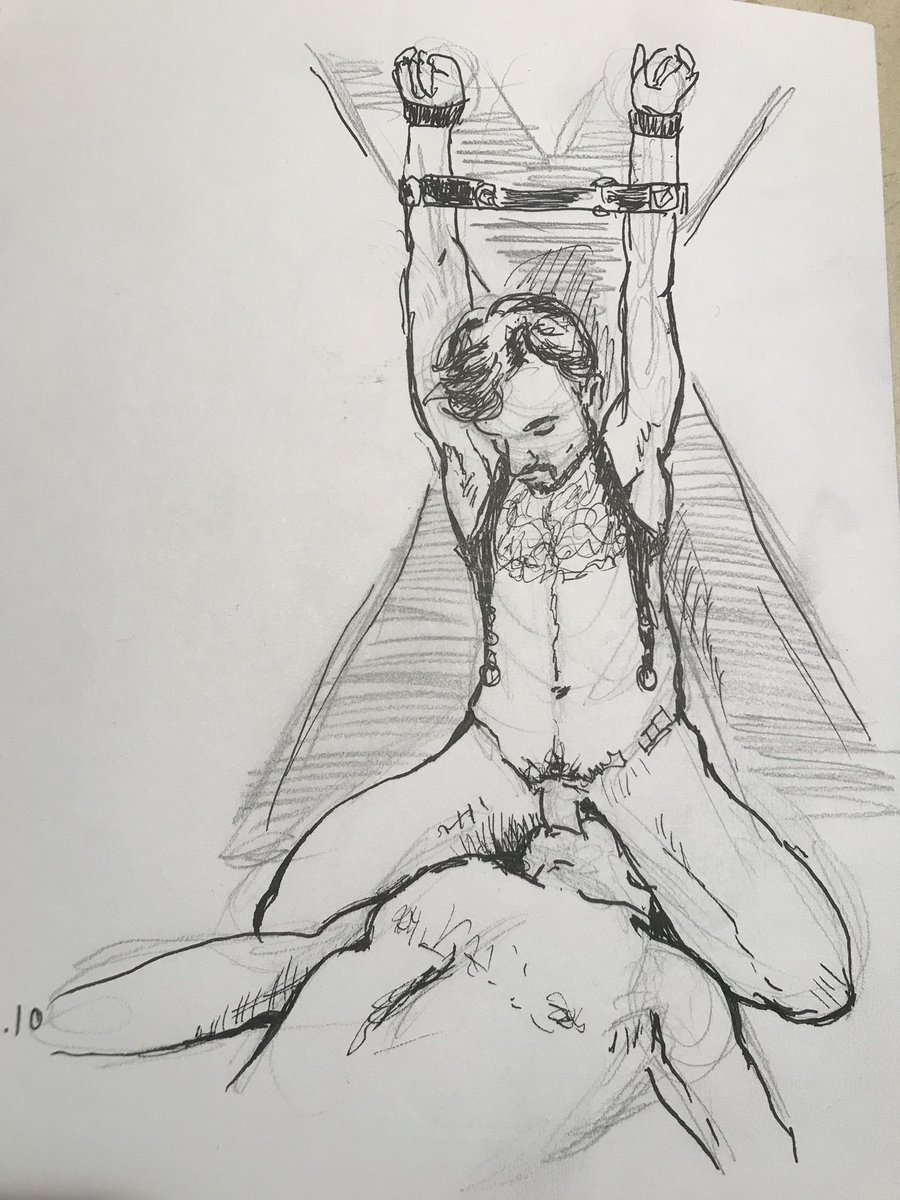 Had a lovely afternoon drawing yesterday at <a href="/eagletoronto/">Black Eagle</a> 
#gayart #eroticlifedrawing