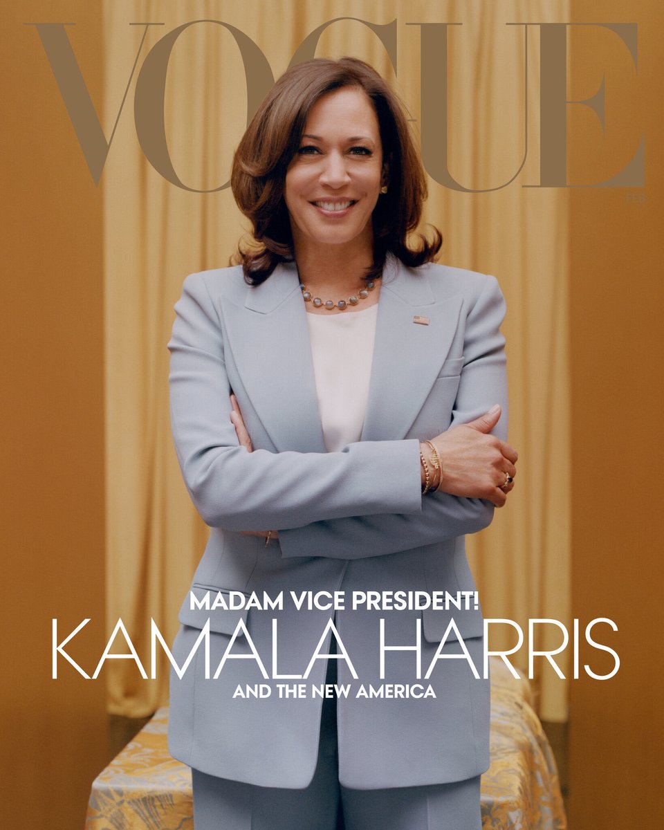 The way <a href="/VP/">Vice President JD Vance</a> supporters check people, causing them to act accordingly, should be studied. I’m thinking about how this was supposed to only be a digital Vogue cover until the KHive swooped in said aht aht — print this one! 😂 #Clockwork